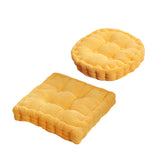 NNEAGS Yellow Square Cushion Soft Leaning Plush Backrest Throw Seat Pillow Home Office Decor