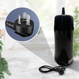NNEAGS 300 Watts Electric Ice Shaver Automatic Crusher Slicer Commercial Machine 70kgs/h Black