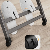 NNEAGS 2X 1.4m Portable Wing Shape Clothes Drying Rack Foldable Space-Saving Laundry Holder