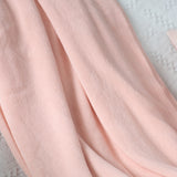 NNEAGS Pink Acrylic Knitted Throw Blanket Solid Fringed Warm Cozy Woven Cover Couch Bed Sofa Home Decor