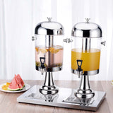 NNEAGS Dual 8L Juicer Water Milk Coffee Pump Beverage Drinking Utensils