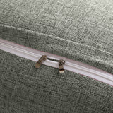 NNEAGS 2X 180cm Grey Triangular Wedge Bed Pillow Headboard Backrest Bedside Tatami Cushion Home Decor