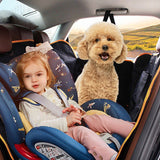NNEAGS 600D Oxford Cloth Waterproof Dog Car Cover Back Seat Protector Hammock Pet Mat Black