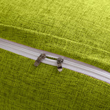 NNEAGS 2X 180cm Green Triangular Wedge Bed Pillow Headboard Backrest Bedside Tatami Cushion Home Decor