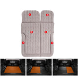 NNEAGS Grey Inflatable Car Boot Mattress Portable Camping Air Bed Travel Sleeping Essentials