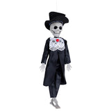 NNEOBA Halloween Groom Skeleton Ornaments