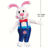 NNETM Inflatable Bunny Costume Battery/USB Powered
