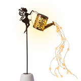 Solar Watering Can Fairy Light 36 LED Warm White