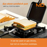 NNETM Non-Stick Double-Sided Sandwich & Omelette Maker