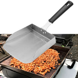 NNETM Stainless Steel Griddle Food Mover Spatula