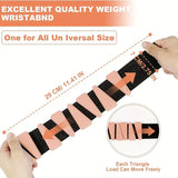 NNETM 1 Pair Silicone Weighted Wristbands & Ankle Straps, 2lbs/907.18g - Salmon Pink