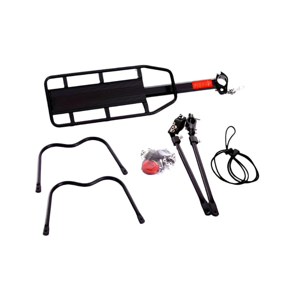 NNETM Quick-Release Adjustable Bike Cargo Rack