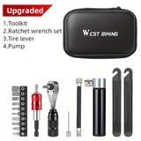 NNETM Bike Repair Tool Kit with Pump and Bag