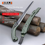 NNETM Japanese Hand Saw Sharp Woodworking Garden Tool