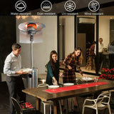 NNETM 3 Panels Patio Heater Reflector Shield - Enhance Your Outdoor Heating Experience