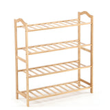 Levede Bamboo Shoe Rack Storage Wooden-1910113026380533760