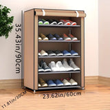 NNETM Experience the ultimate shoe storage solution with this dustproof cabinet