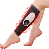NNETM Luxurious Leg Massager with Heat, Compression, and Vibration(Black)