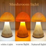 NNETM USB Rechargeable Mushroom Lamp with Touch Control & Dimming