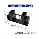 NNETM Outdoor Firewood Log Storage Rack Bracket