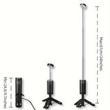NNETM Folding Table with LED Camping Light