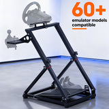 NNETM Foldable Racing Wheel Stand Simulator for Logitech Thrustmaster