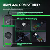NNETM 3-in-1 Magnetic Wireless Charging Mouse Pad RGB Desk Mat