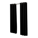 2x Blockout Curtains Panels 3 Layers Black CD1003-140X230-BK-1919892929346932737
