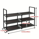 NNETM Keep your entryway tidy and stylish with our 3-Tier Shoe Rack