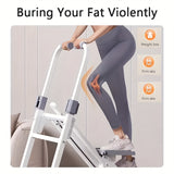NNETM Foldable Stair Climber Home Fitness Machine