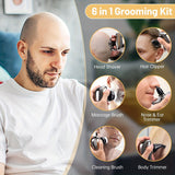 NNETM Wet/Dry Beard Trimmer & Body Hair Clipper