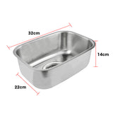 Kitchen Sink Stainless Steel Under/Topmount-1919892906299232258