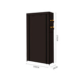 Levede 10 Tier Shoe Rack Portable Storage Brown-1910113014858780674