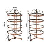 Earring Holder Stand Jewelry Display Bronze-1910113095246811138