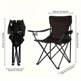 NNETM Lightweight Folding Beach Chairs (Set of 2)