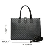 NNETM Large Capacity Business Messenger Bag