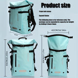 NNETM Backpack Carbon Fiber Travel Bag