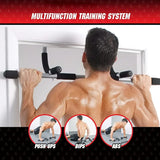 NNETM Portable Pull Up Bar Set for Body Fitness and Grip Strength Training