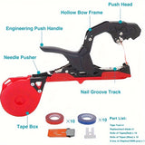 NNETM Garden Tying Tool Manual Branch Fastening Machine