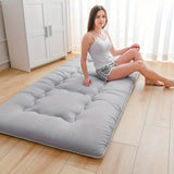 NNETM Foldable Tatami Floor Futon Mattress Pad Grey
