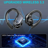 NNETM 90H Wireless 5.3 Earbuds with ENC Noise Cancelling Mic