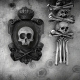 NNETM Gothic Skull Wall Hanging Decor - Resin Pendant