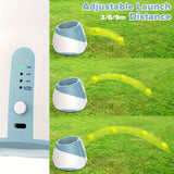 NNETM Automatic Dog Ball Launcher – Rechargeable Pet Toy with 3 Distance Settings