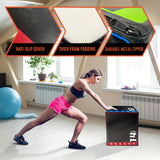 NNETM Versatile 3-in-1 Jump Box & Fitness Step(Black)