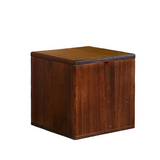NNETM Flip Top Lid Storage Bench - Brown