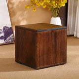 NNETM Flip Top Lid Storage Bench - Brown