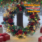 NNETM Christmas Wreath Indoor Outdoor Holiday