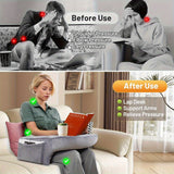 NNETM Gaming Reading Pillow with Cup Holder