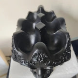NNETM Skull Head Egg Holder - Resin Decoration