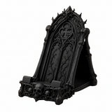Gothic Skull Phone Stand 9.5 × 5.7 × 9.5CM – Black